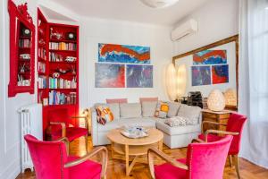 Posezení v ubytování Chambre - Centre Nice 10 min de la plage