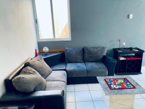 Χώρος καθιστικού στο Apartments & Rooms in Punta Sam Ferry beach