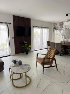 Posezení v ubytování Casa Barcelona