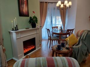 Posezení v ubytování Merziger Fußgängerzone