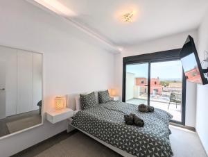 Postel nebo postele na pokoji v ubytování R-40-F Exquisita + 28 fotografií