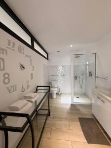 Ένα μπάνιο στο PAP'S Chambres d'Hôtes