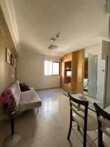 Kuchyň nebo kuchyňský kout v ubytování Boa Viagem flat