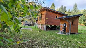 Zahrada ubytování Cabane-Spa Cocon du Gast