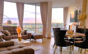 Posezení v ubytování BlueSeaPearl apartamentai Palanga, Šventoji