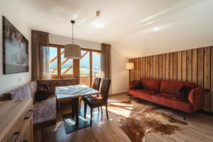 Χώρος καθιστικού στο Residence Iris