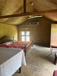 Postel nebo postele na pokoji v ubytování GS Eco-Resort