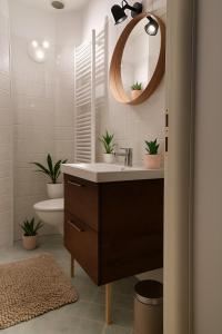 Koupelna v ubytování Casa Giulio