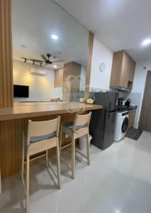 Kuchyň nebo kuchyňský kout v ubytování The Shore Studio Balcony City View by Clover Home B23A + 7 fotografií