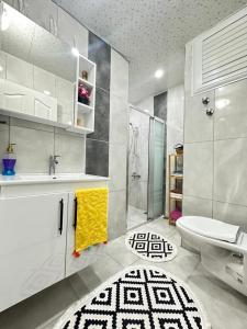 Koupelna v ubytování merkezde 2 odalı minimalist ev + 13 fotografií