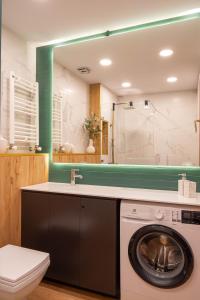 Ένα μπάνιο στο New Gudauri Atrium Apartments