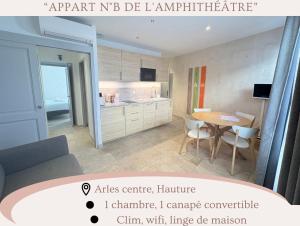Μια τηλεόραση ή/και κέντρο ψυχαγωγίας στο Holiday in Arles: Appartement de l'Amphithéâtre