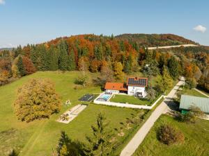 Příroda nedaleko vily