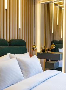 Χώρος καθιστικού στο New Gudauri Atrium Apartments