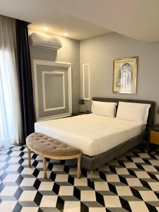 Ένα ή περισσότερα κρεβάτια σε δωμάτιο στο Le stanze di caterina