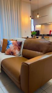 Χώρος καθιστικού στο Apartamento Modernizado