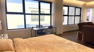 Posezení v ubytování Zeo home suite