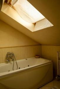 Ένα μπάνιο στο Apartman Flower Garden