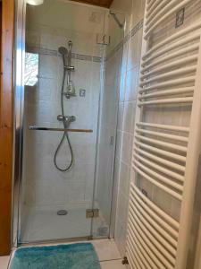 Koupelna v ubytování Gîte L'Erablière + 16 fotografií