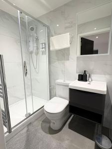 Koupelna v ubytování Fonthill Aparts