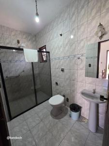 Ένα μπάνιο στο Pousada São José da Serra