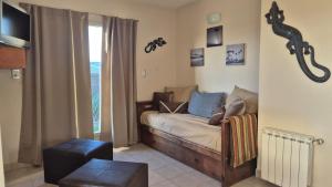 Posezení v ubytování Estar cerca del mar en Miramar