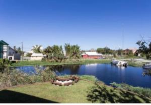 a view of a river with boats in it at Peace on the River, Breathtaking Views in Cocoa +16 photos