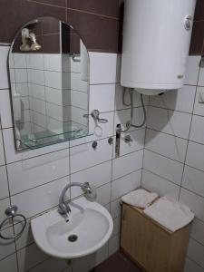 Koupelna v ubytování Apartman Tadija