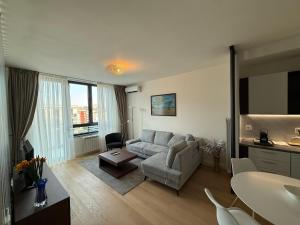 Posezení v ubytování BelgradeWATERFRONT - Apartments