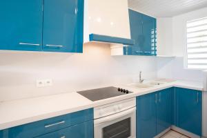 Η κουζίνα ή μικρή κουζίνα στο Appartement Coconut