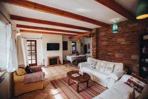 Χώρος καθιστικού στο Kicsi Gólya 2