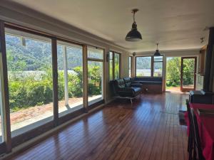 Posezení v ubytování Quarry Corner