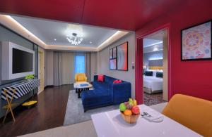 Χώρος καθιστικού στο Grand Mercure Agra - An Accor Brand