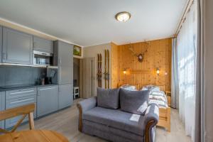 Η κουζίνα ή μικρή κουζίνα στο Apartman Hubert