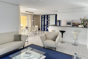 Kuchyň nebo kuchyňský kout v ubytování Bicledro by Fewotessin