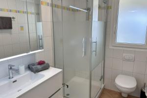 Koupelna v ubytování Bicledro by Fewotessin