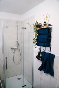 Koupelna v ubytování Stilvolle Auszeit - moderne Ferienwohnung in Hachenburg