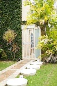 Zahrada ubytování Green House - Modern Studio near Island Verde & Airport