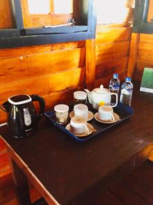The Green View Yala tesisinde kahve veya çay yapma olanakları
