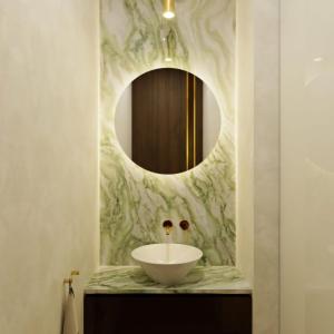 Koupelna v ubytování Cedar Crown Villa