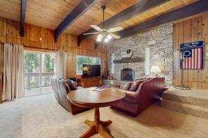 Posezení v ubytování Conifer Donner