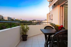 Balkón nebo terasa v ubytování Family Friendly Luxury Apartment