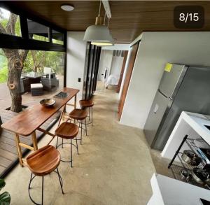 Kuchyň nebo kuchyňský kout v ubytování Sweet Jungle Beach