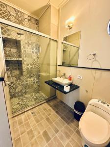 Koupelna v ubytování Acogedor departamento de 2 dormitorios