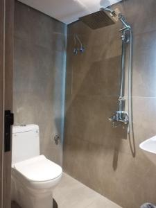 Koupelna v ubytování Living Room Qiblatain