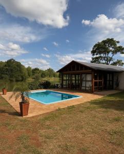 Πισίνα στο ή κοντά στο Luz de campo