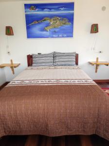 Postel nebo postele na pokoji v ubytování Ecolodge Aymara + 8 fotografií