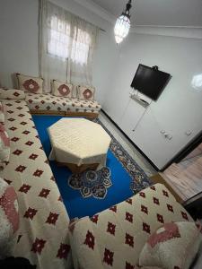 TV a/nebo společenská místnost v ubytování MarrakLuft