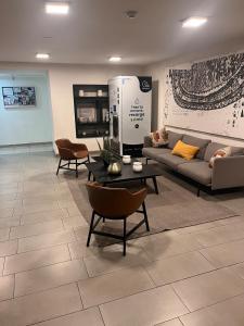 Χώρος καθιστικού στο Departamento en Macul frente a metro Carlos valdovinos