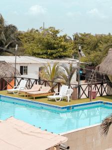 Πισίνα στο ή κοντά στο Margarita's Beach Club